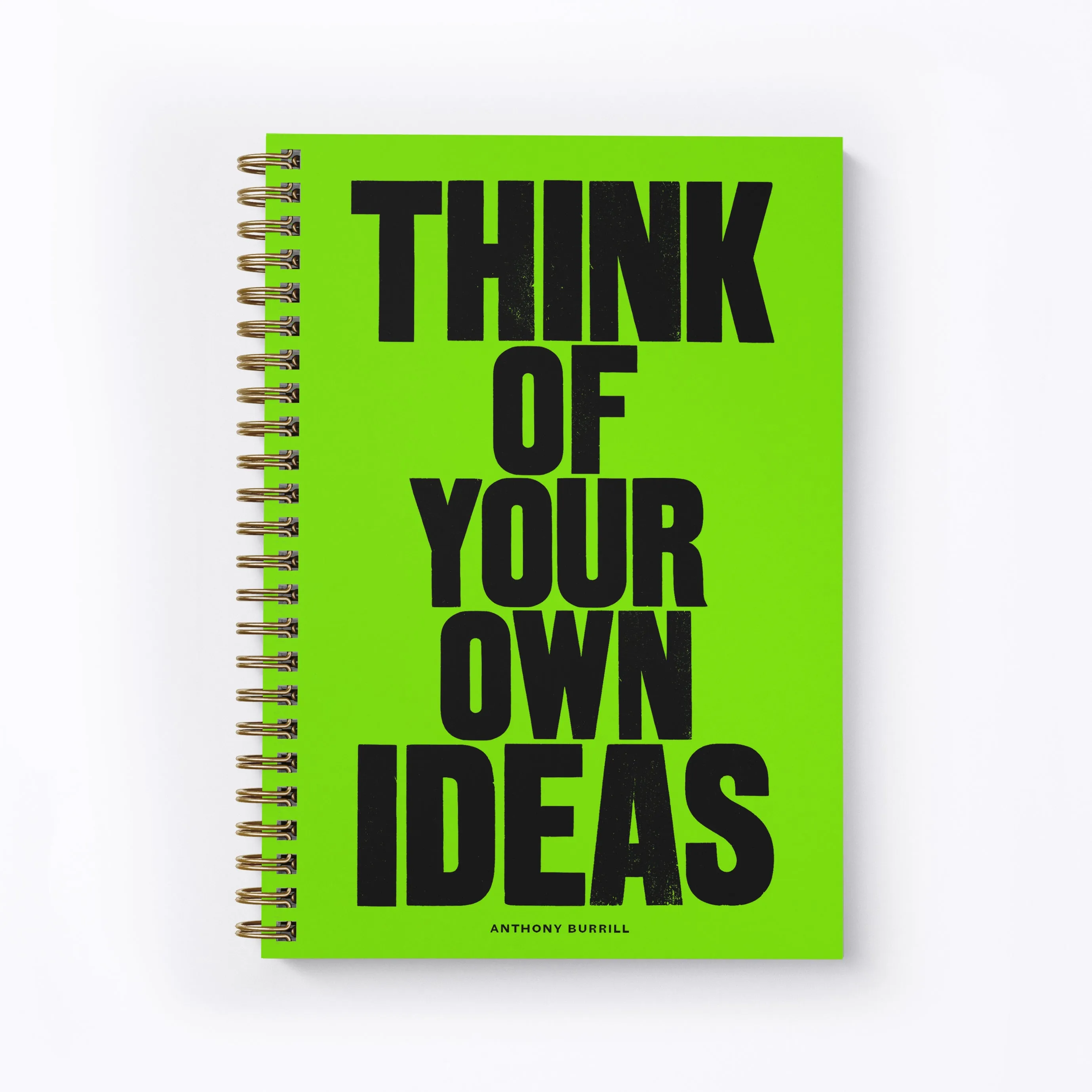 AB Think of Your Own Ideas Spiral Bound A4 Sketchbook