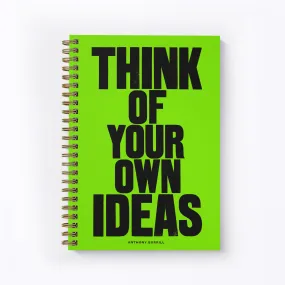 AB Think of Your Own Ideas Spiral Bound A4 Sketchbook