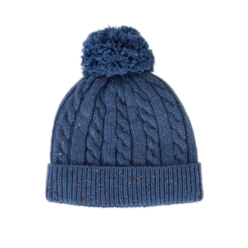 Acorn Alps Beanie - Speckle Blue