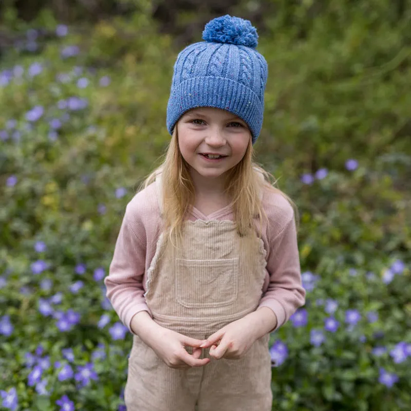 Acorn Alps Beanie - Speckle Blue