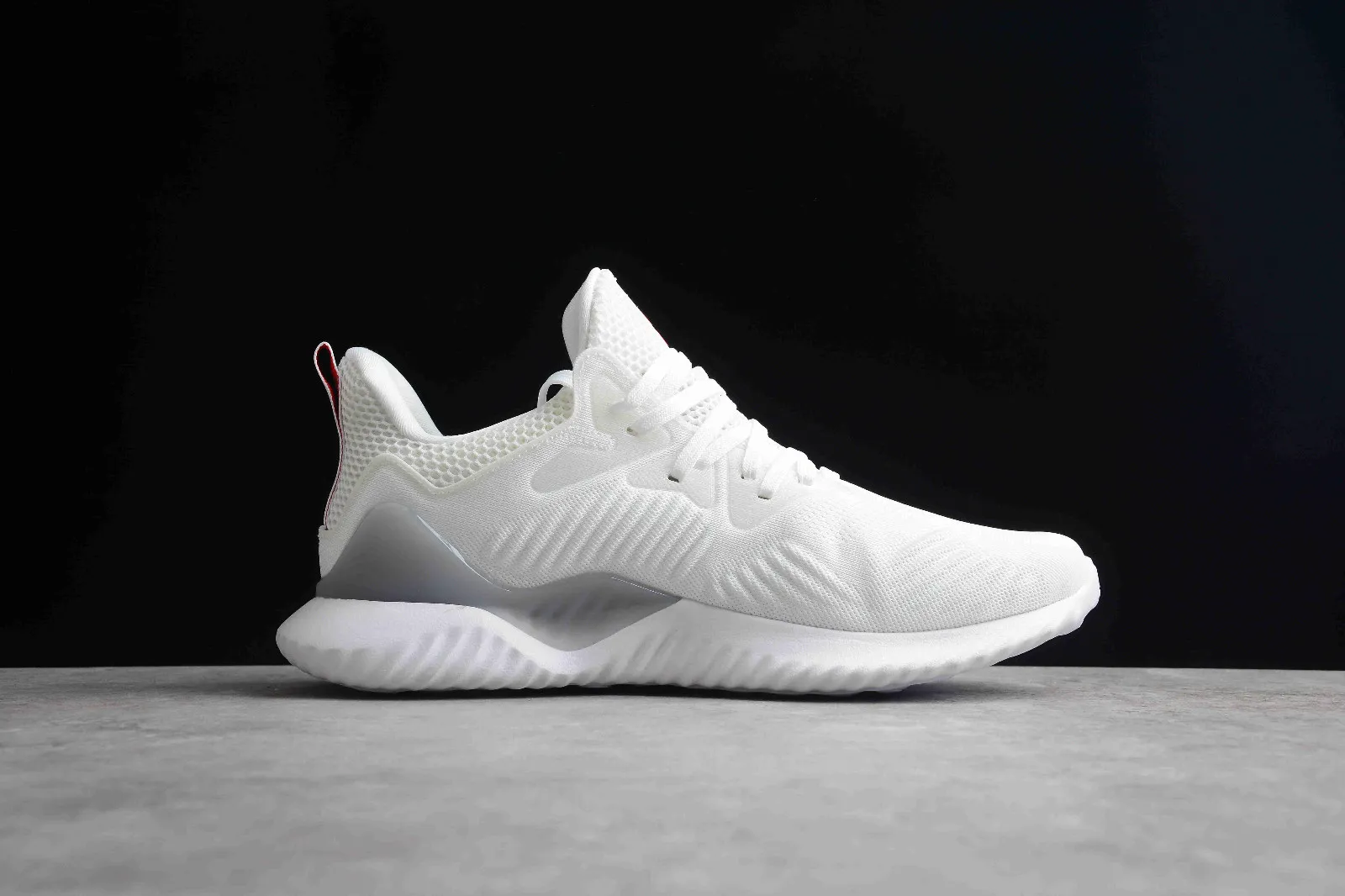 Adidas AlphaBounce Beyond Cloud White Red Purple CG4769