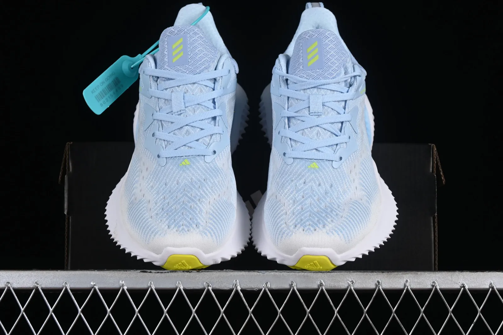 Adidas AlphaBounce Beyond M Blue Cloud White Yellow CG4366