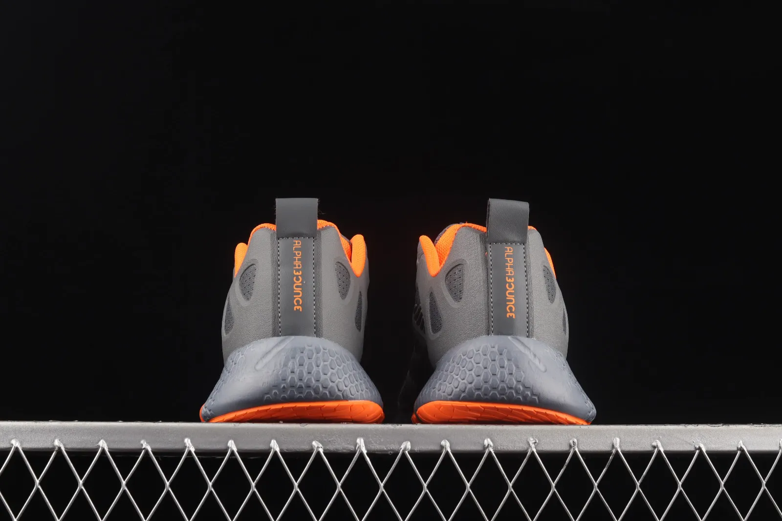 Adidas AlphaBounce Beyond Wolf Grey Total Orange Dark Grey CG3425