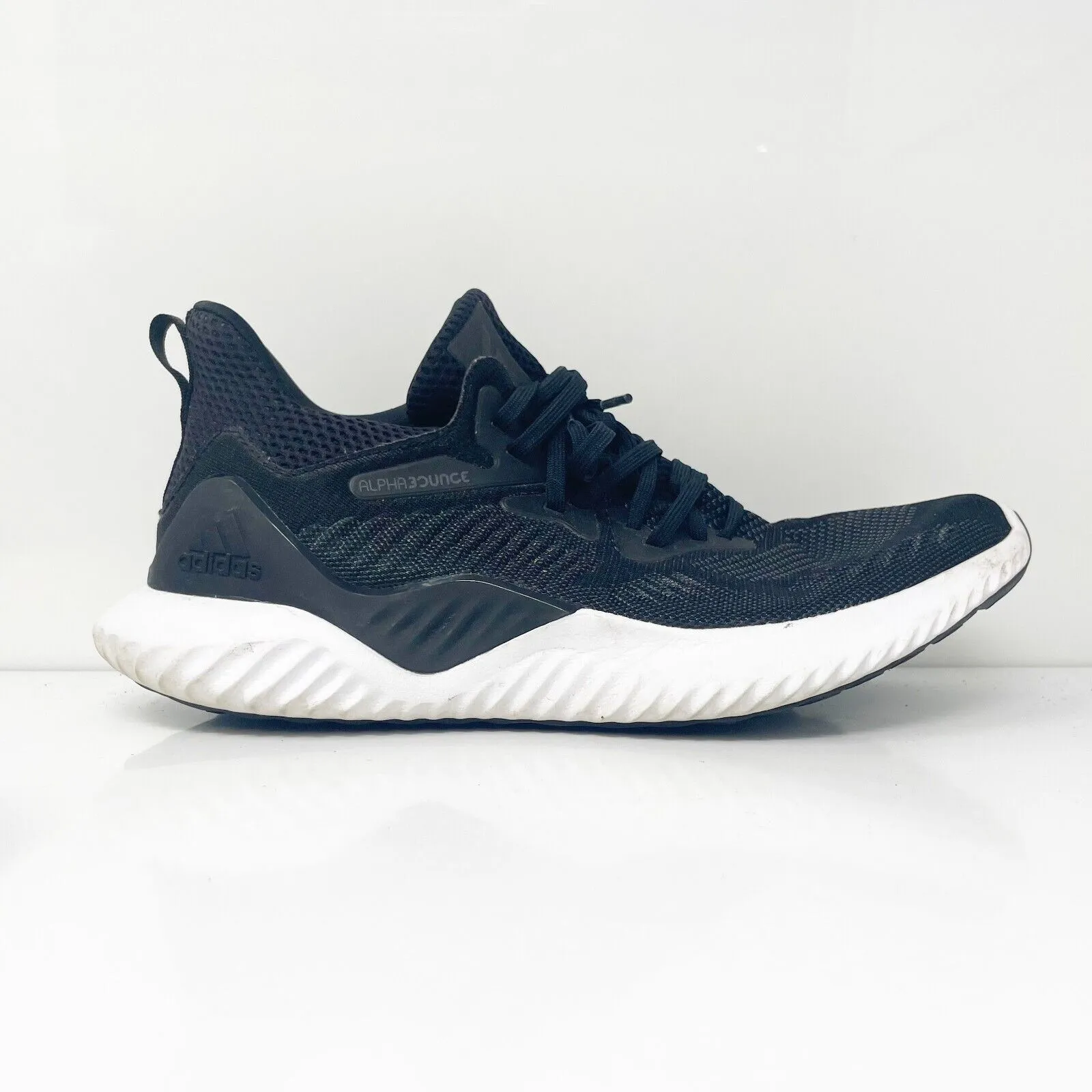 Adidas Mens Alphabounce Beyond AC8273 Black Running Shoes Sneakers Size 8.5