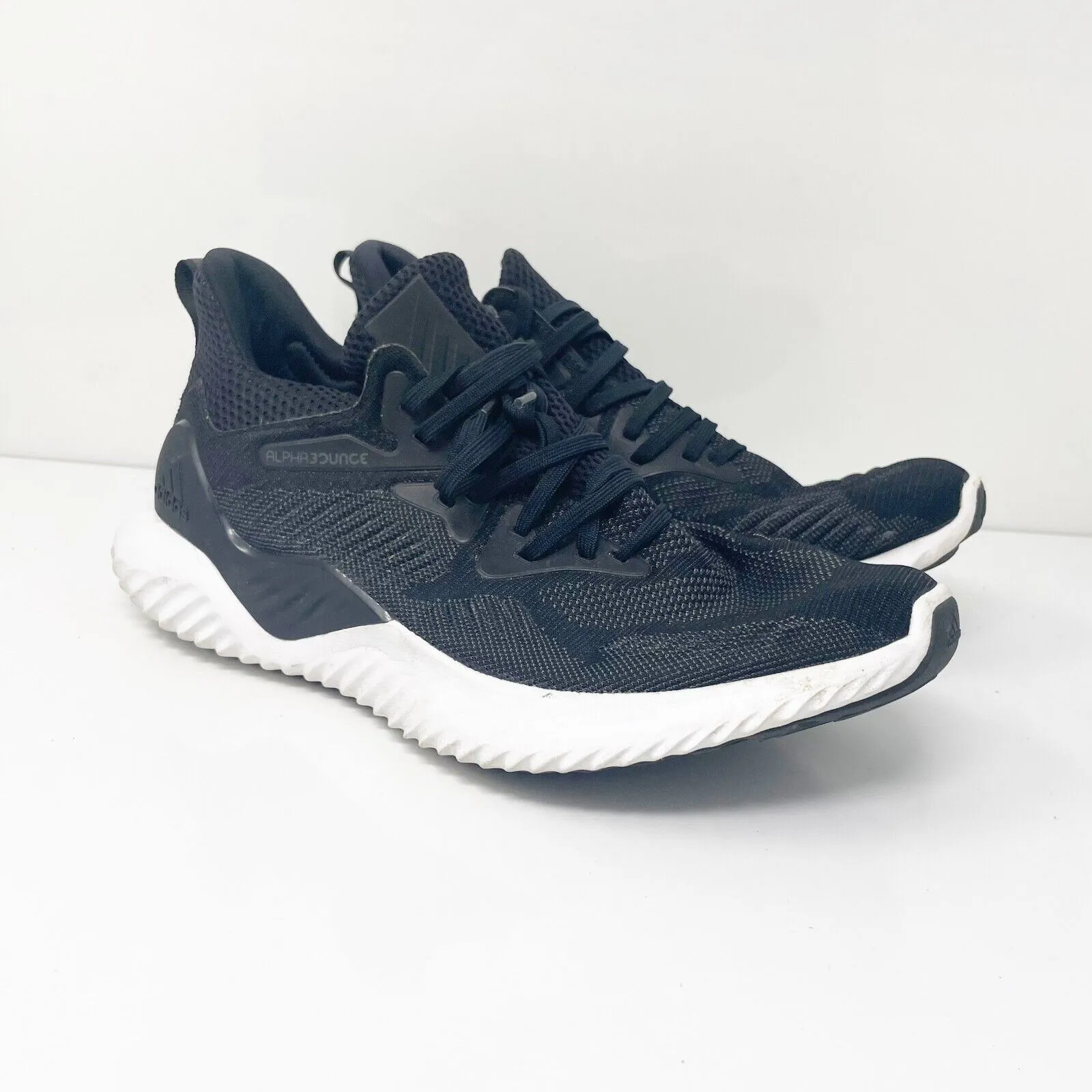 Adidas Mens Alphabounce Beyond AC8273 Black Running Shoes Sneakers Size 8.5