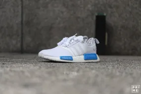 Adidas NMD R1 Cloud White/Bright Blue (AQ1785)