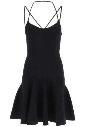 Alexander McQueen Sleeveless Flared Mini Dress