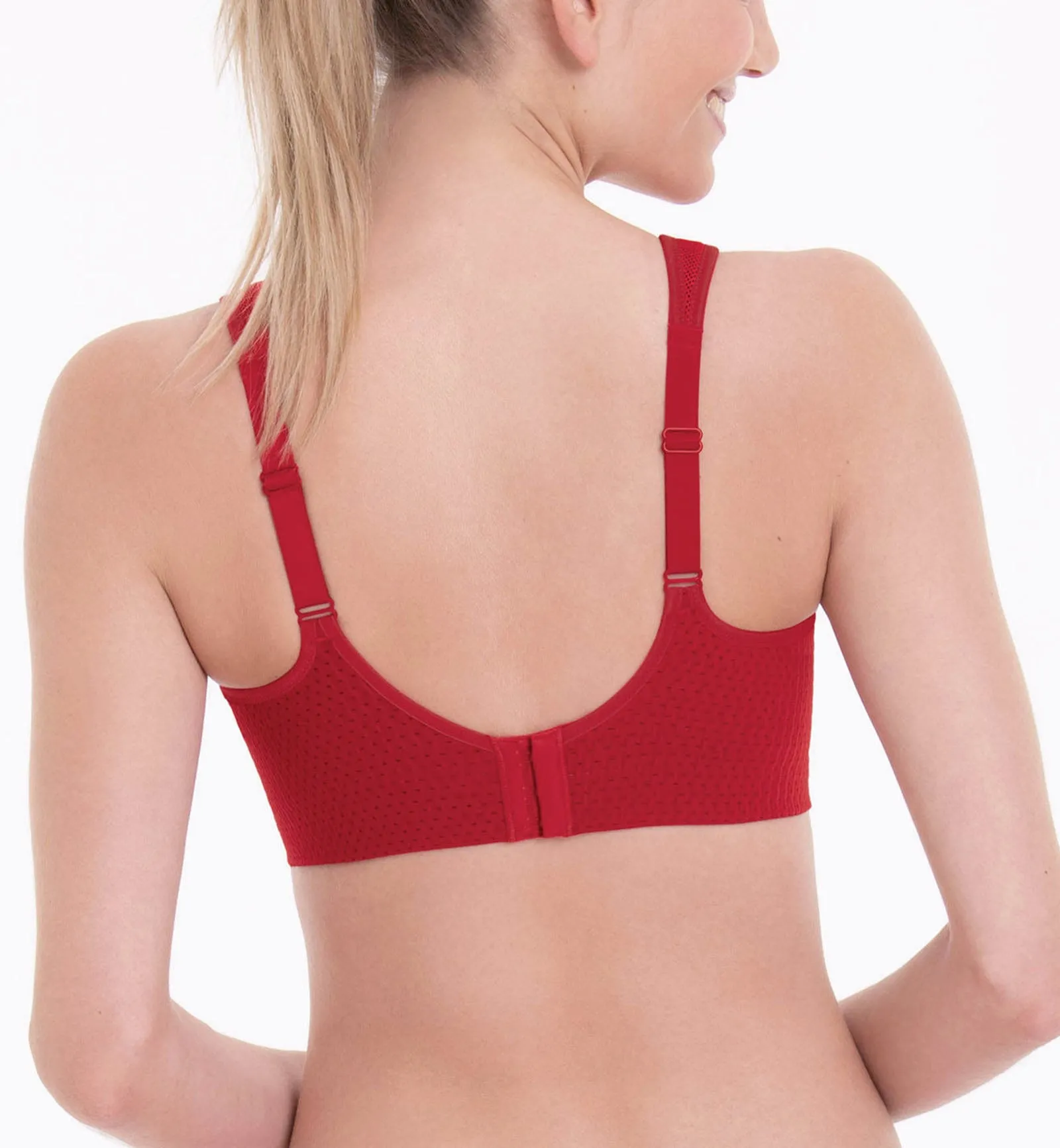 Anita Active Air Control Delta Pad Softcup Sports Bra (5544) - Lipstick