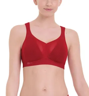 Anita Active Air Control Delta Pad Softcup Sports Bra (5544) - Lipstick