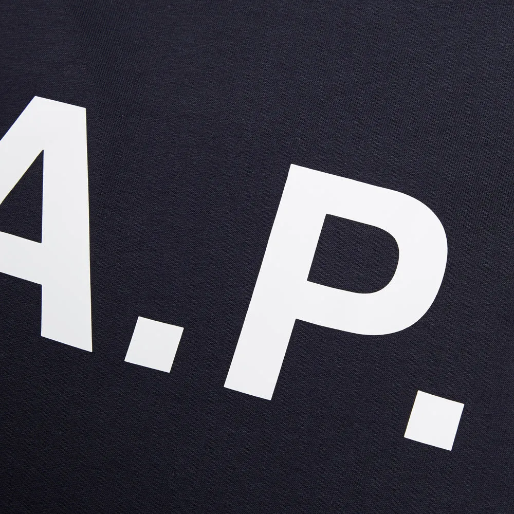 A.P.C. x Carhartt Logo TeeMarine