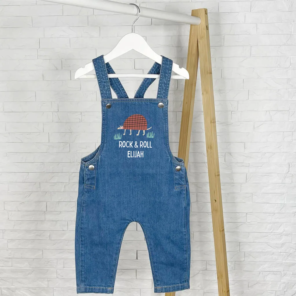 Armadillo Rock And Roll Baby Dungarees