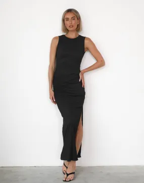 As It Was Maxi Dress (Black)