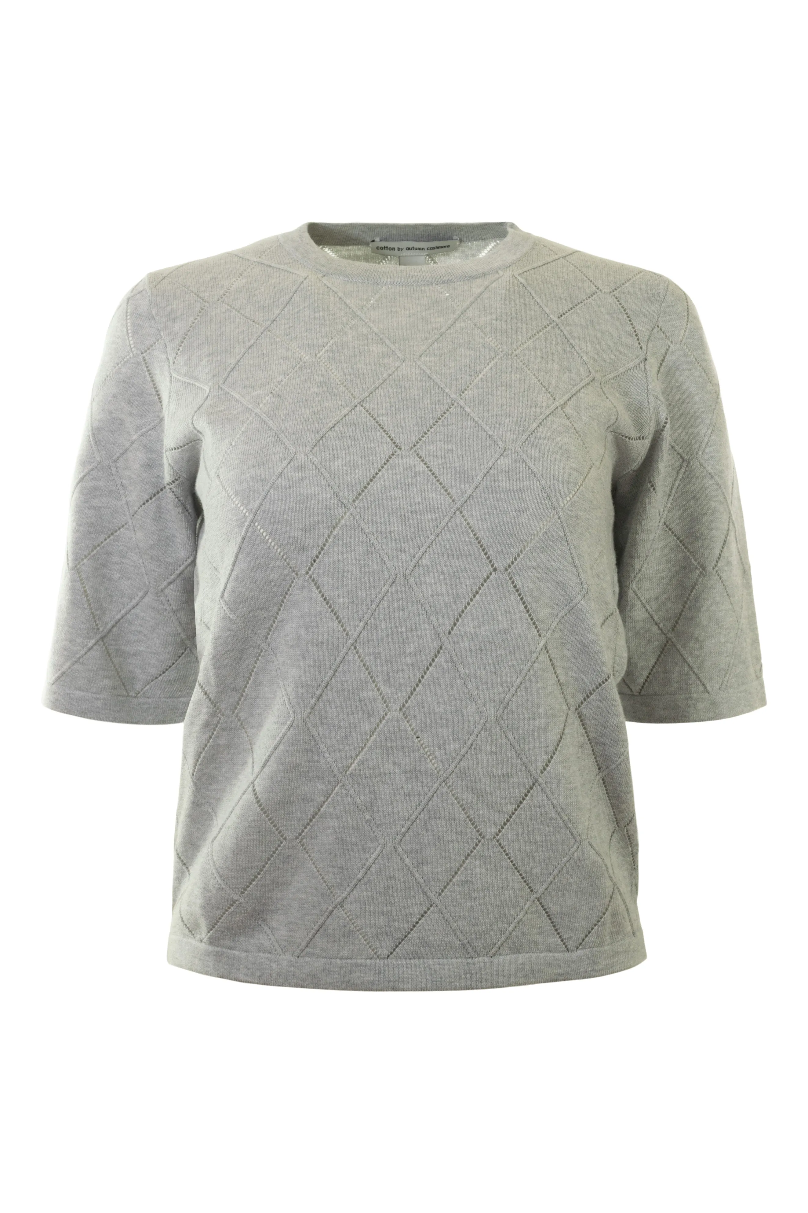 Autumn Cashmere Diamond Stitch Tee