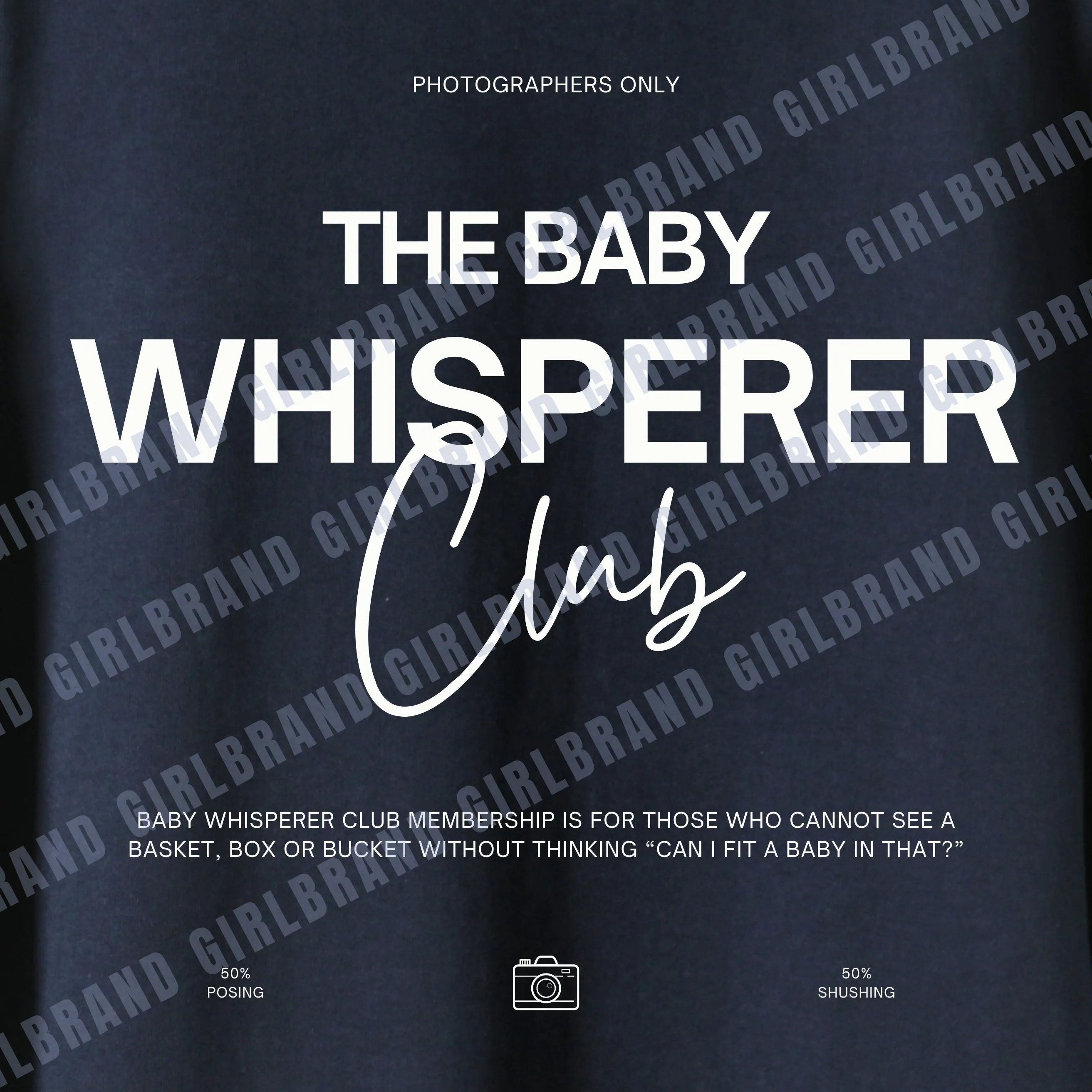 BABY WHISPERER CLUB crew sweatshirt