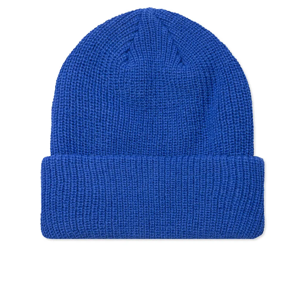 Basic Cuff Beanie - Blue