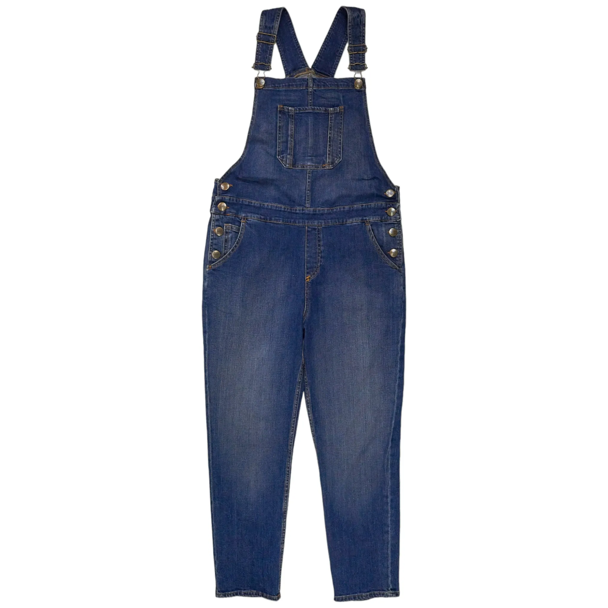 Baukjen Blue Denim Dungarees