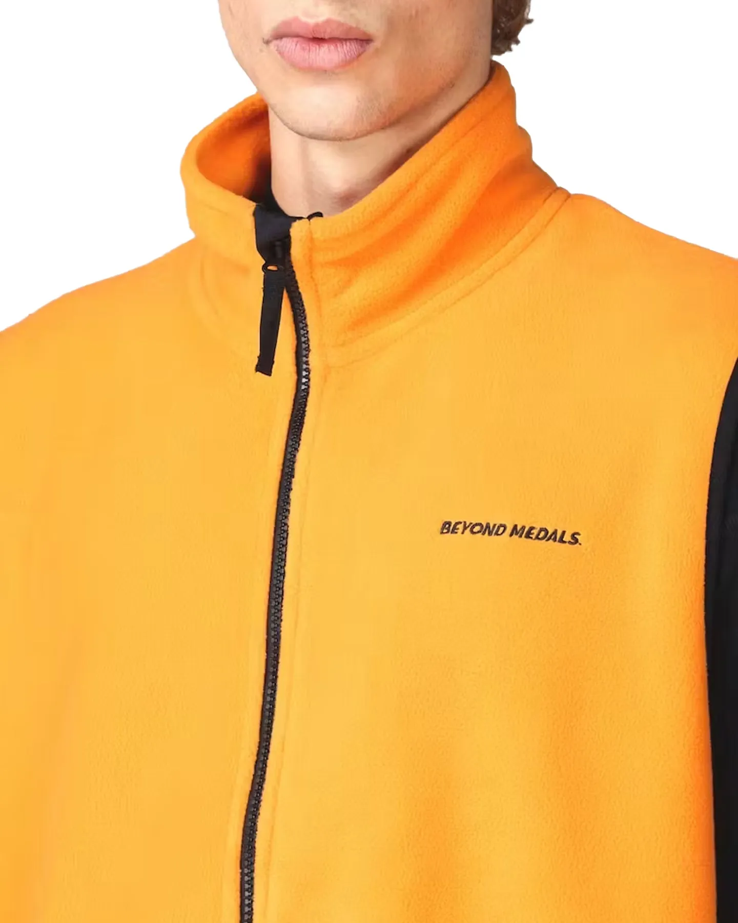 Beyond Medals Fleece Vest - Orange | Shop Coats & Jackets at Trojan Wake Ski Snow & Snow Skiers Warehouse