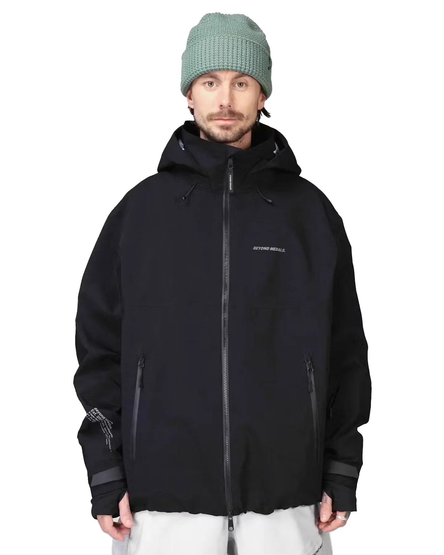 Beyond Medals High Tech 3L Snow Jacket - Black | Shop Coats & Jackets at Trojan Wake Ski Snow & Snow Skiers Warehouse