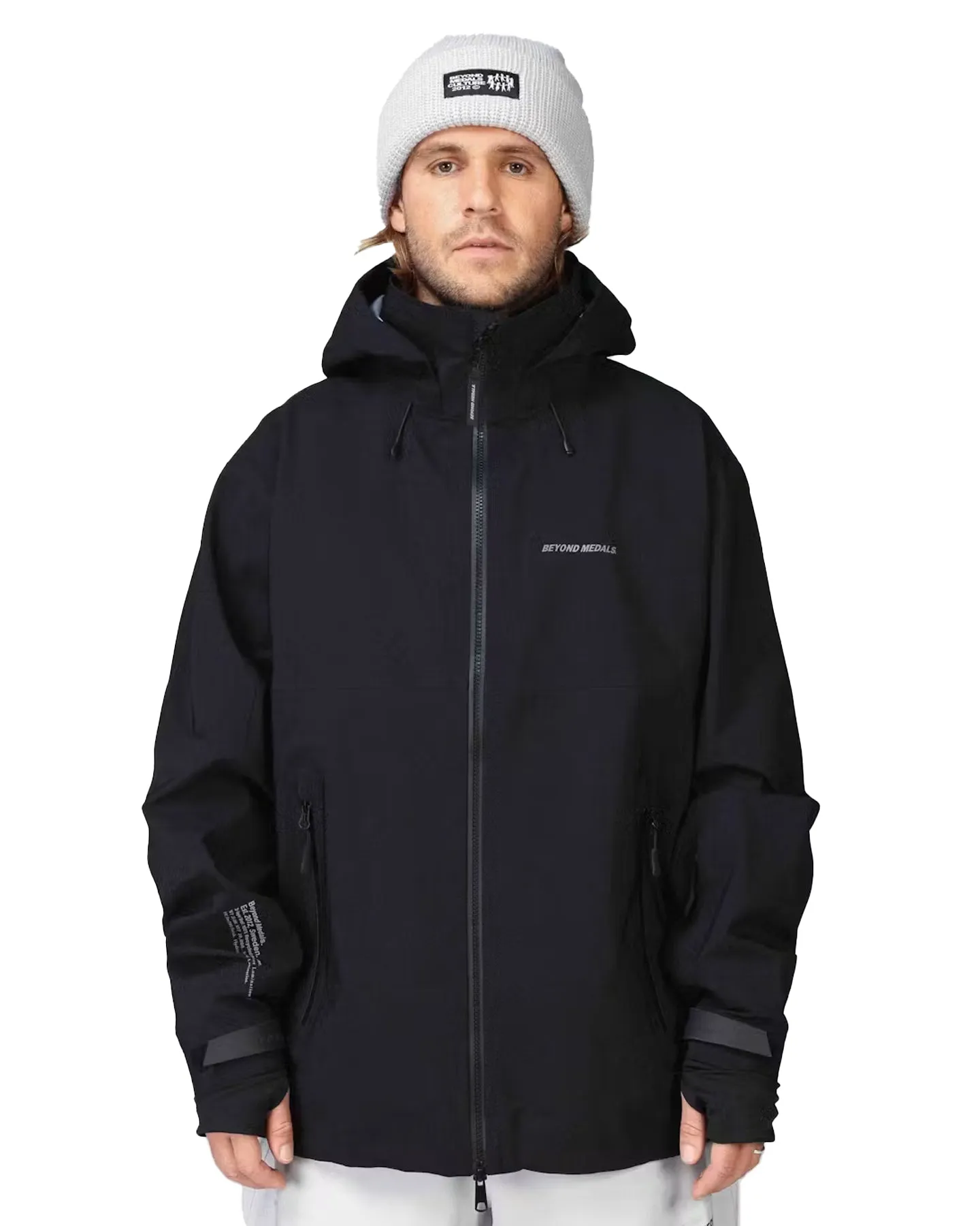 Beyond Medals High Tech 3L Snow Jacket - Black | Shop Coats & Jackets at Trojan Wake Ski Snow & Snow Skiers Warehouse