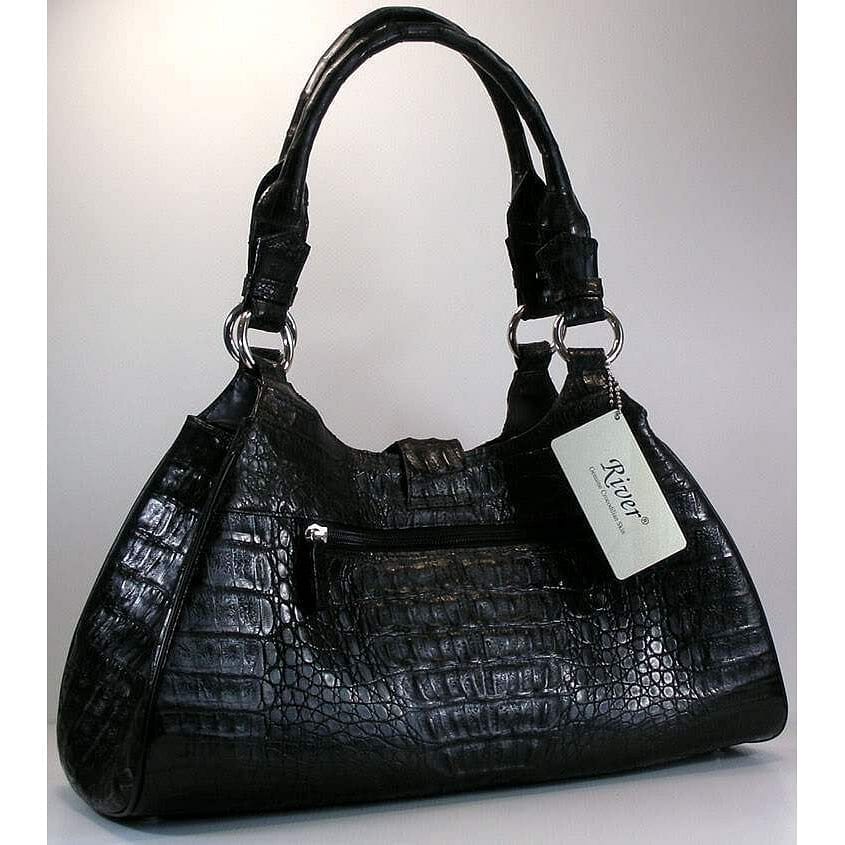 Black Crocodile Handbags