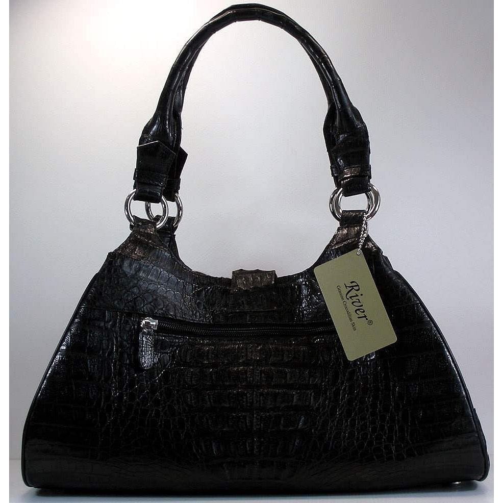 Black Crocodile Handbags