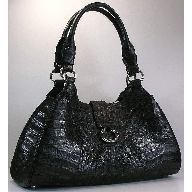 Black Crocodile Handbags