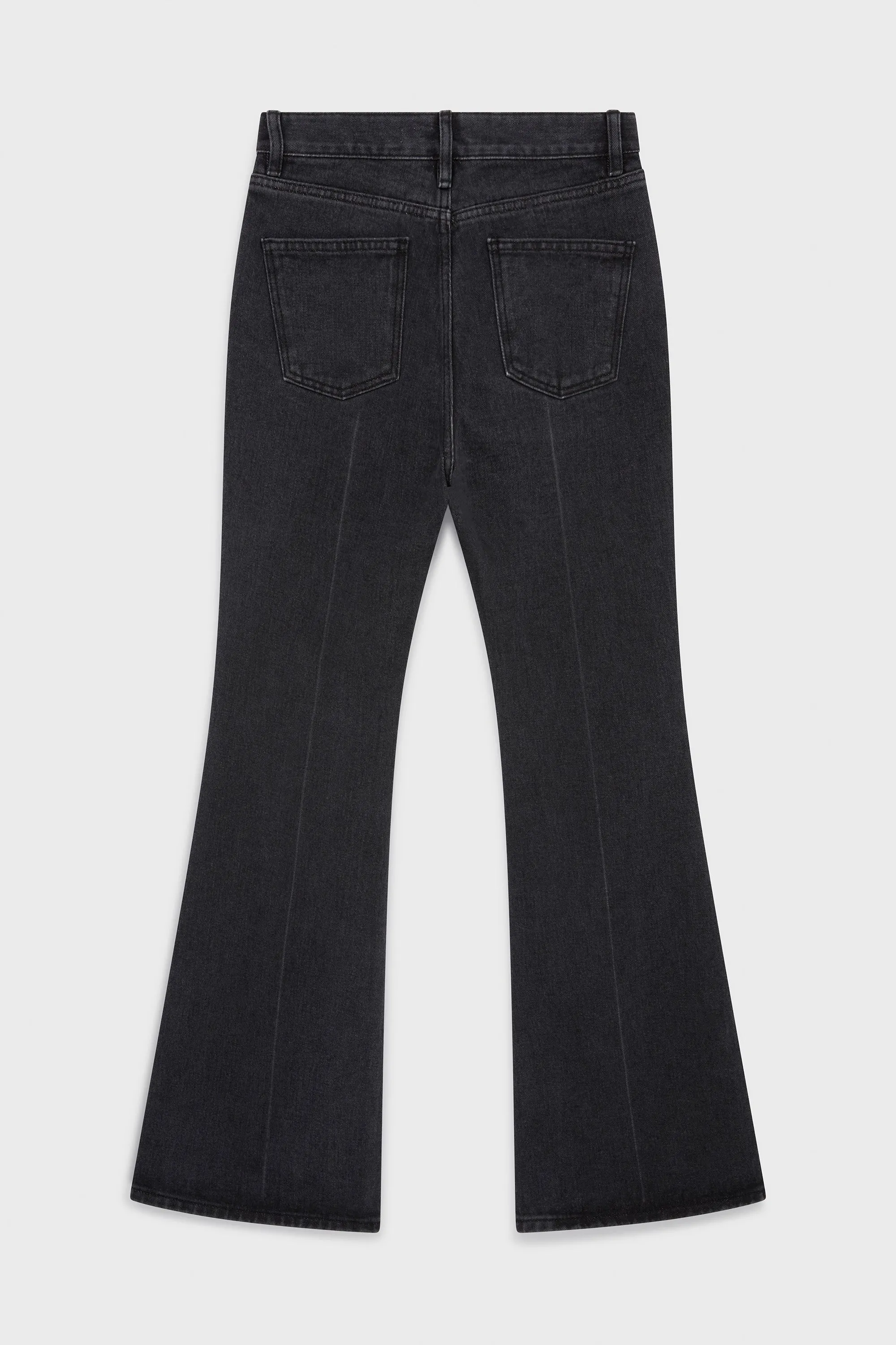 BLACK FLARED JEANS