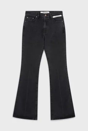 BLACK FLARED JEANS