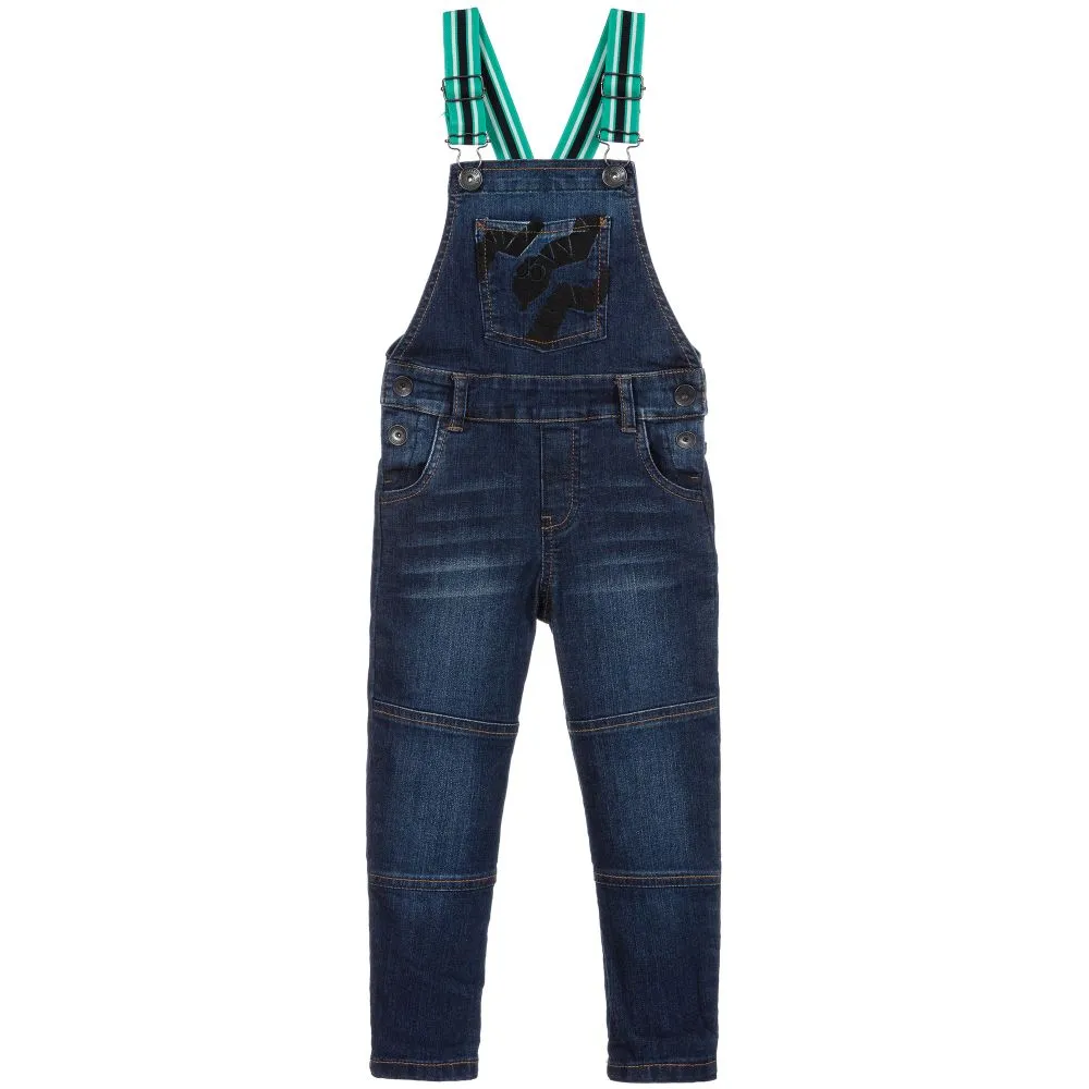 Blue Denim Dungarees