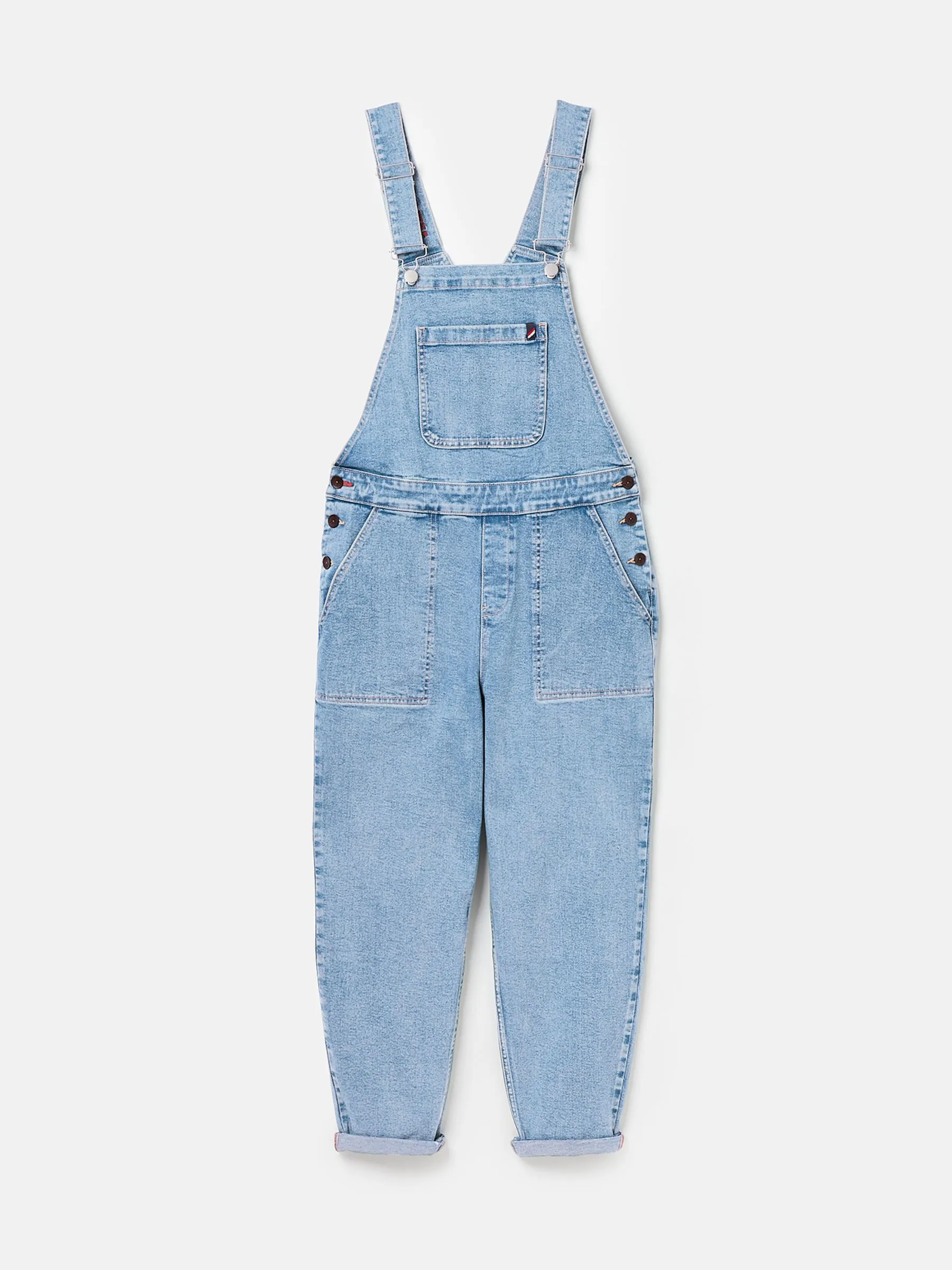 Blue Straight Leg Dungarees