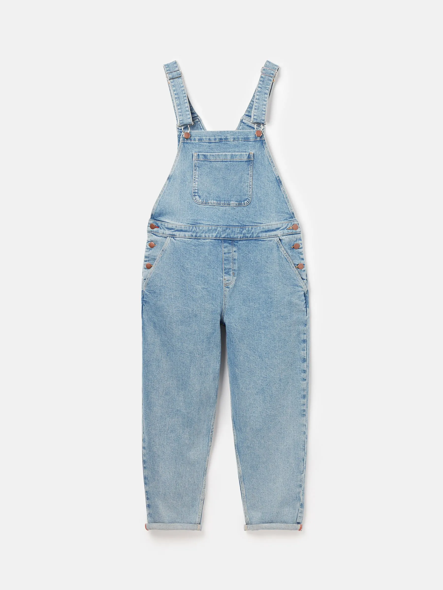 Blue Straight Leg Dungarees