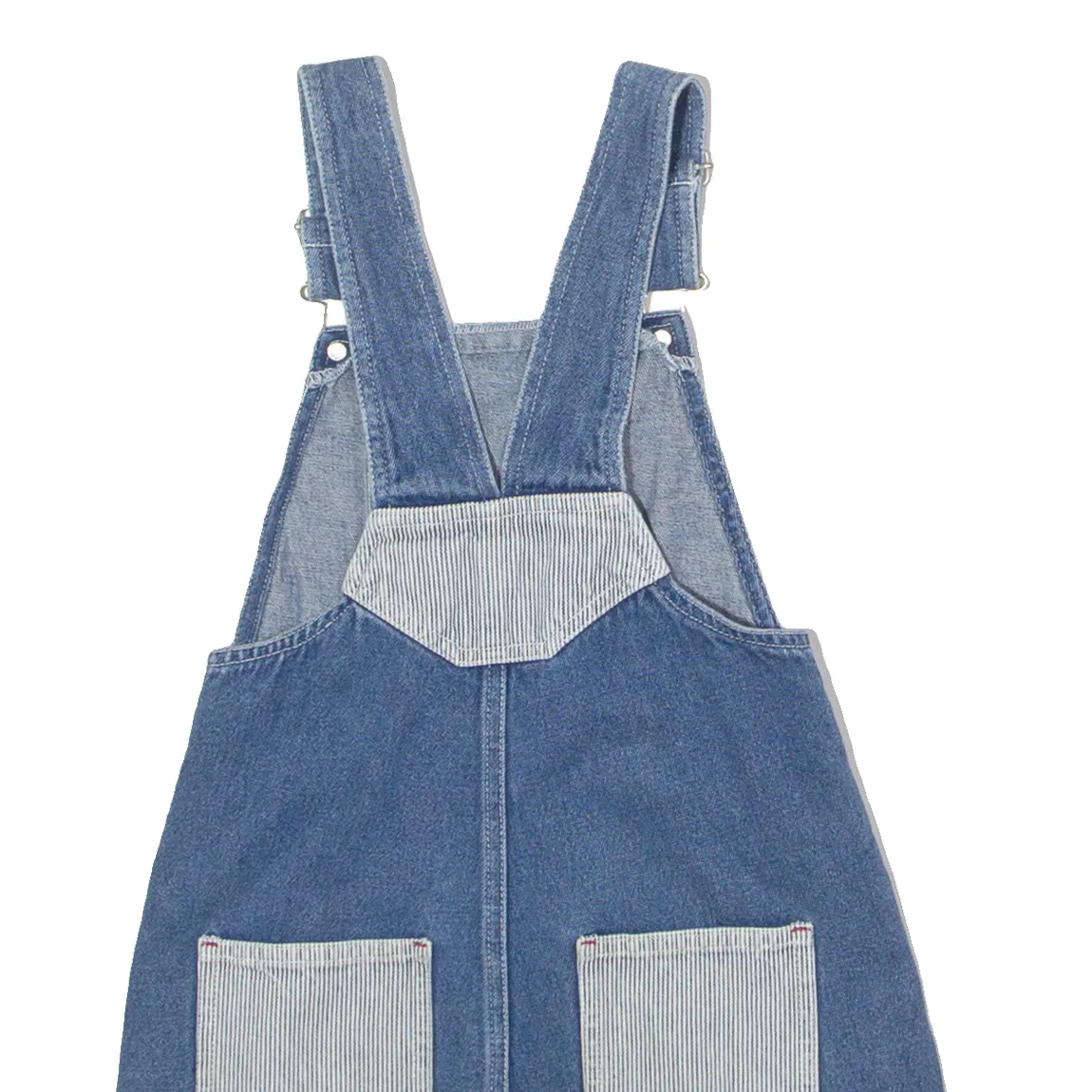 BLUES CLUES Embroidered Boys Dungarees Blue Denim 90s 4-5Y W22 L5