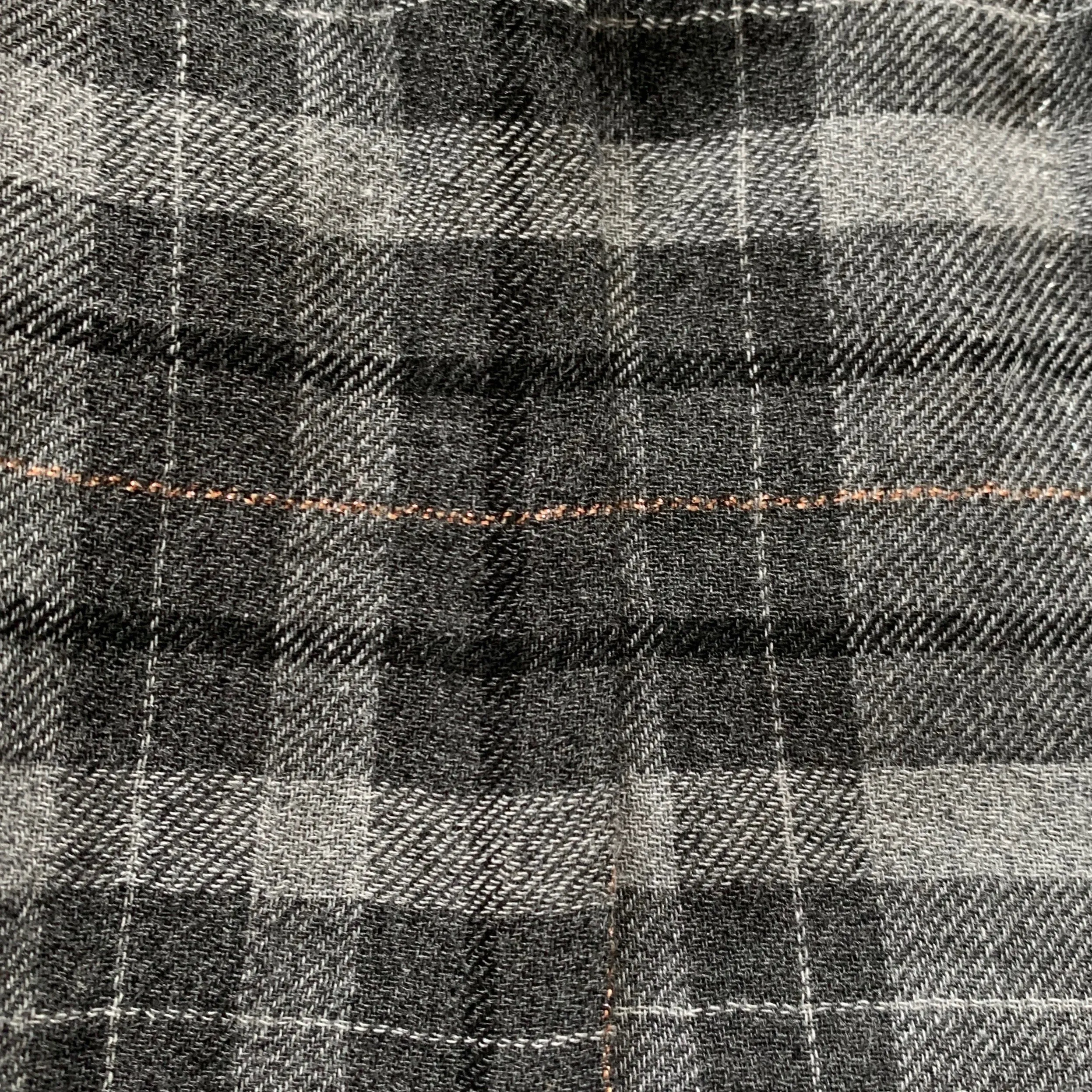 Bonpoint Grey And Copper Tartan Wool Mix Dress: 12 Months (Brand New)