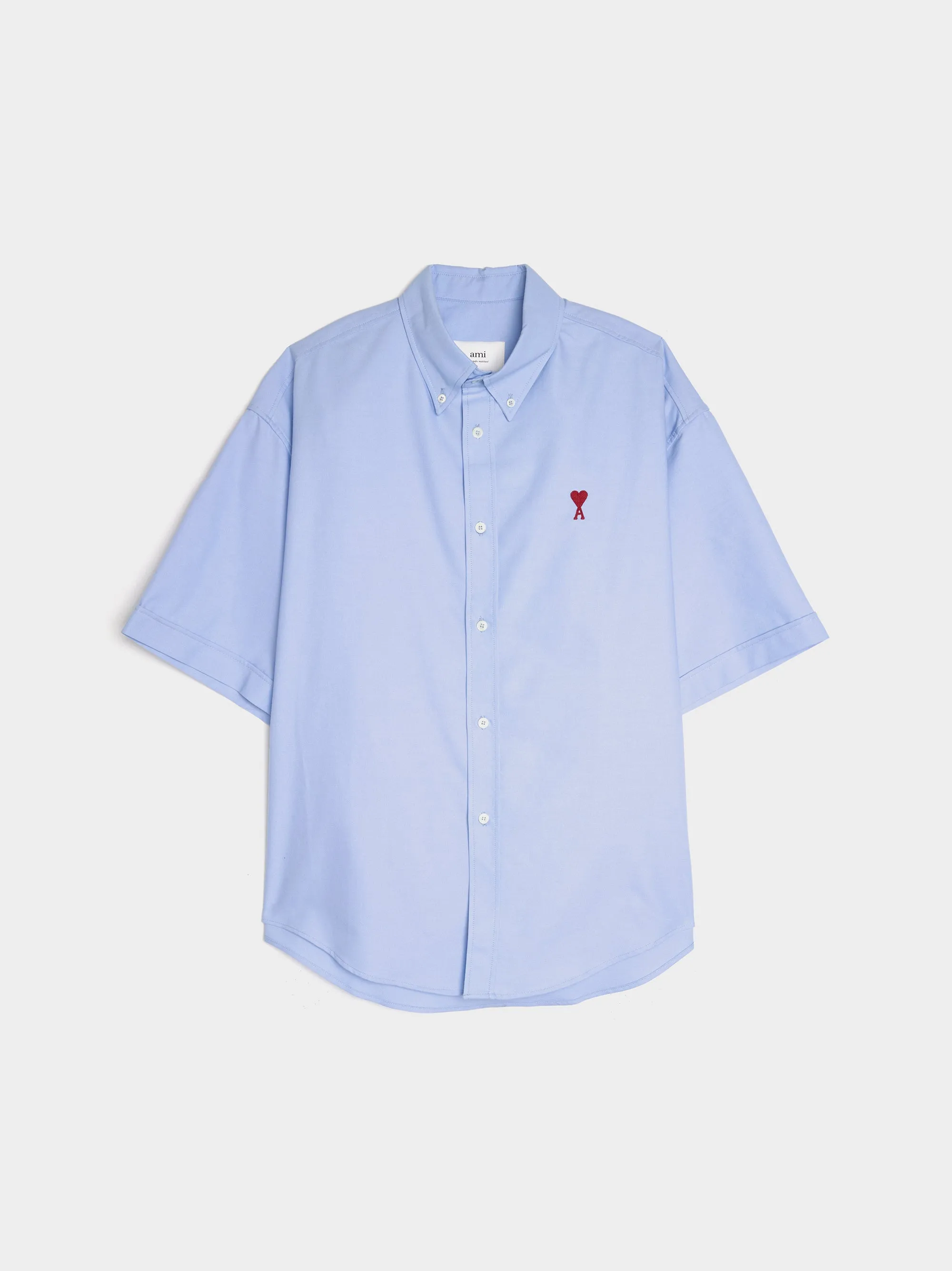 Boxy Fit SL Shirt, Cashmere Blue