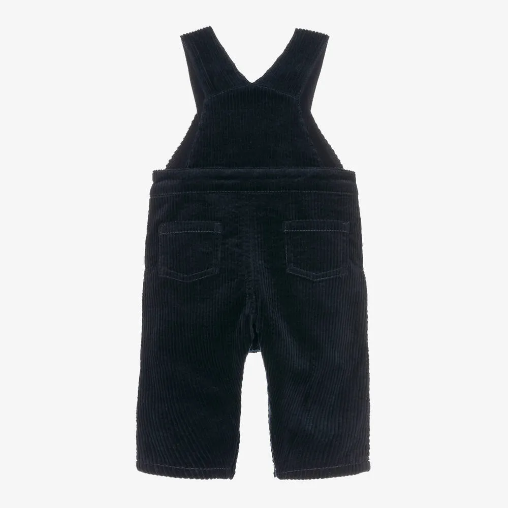 Boys Blue Corduroy Dungarees