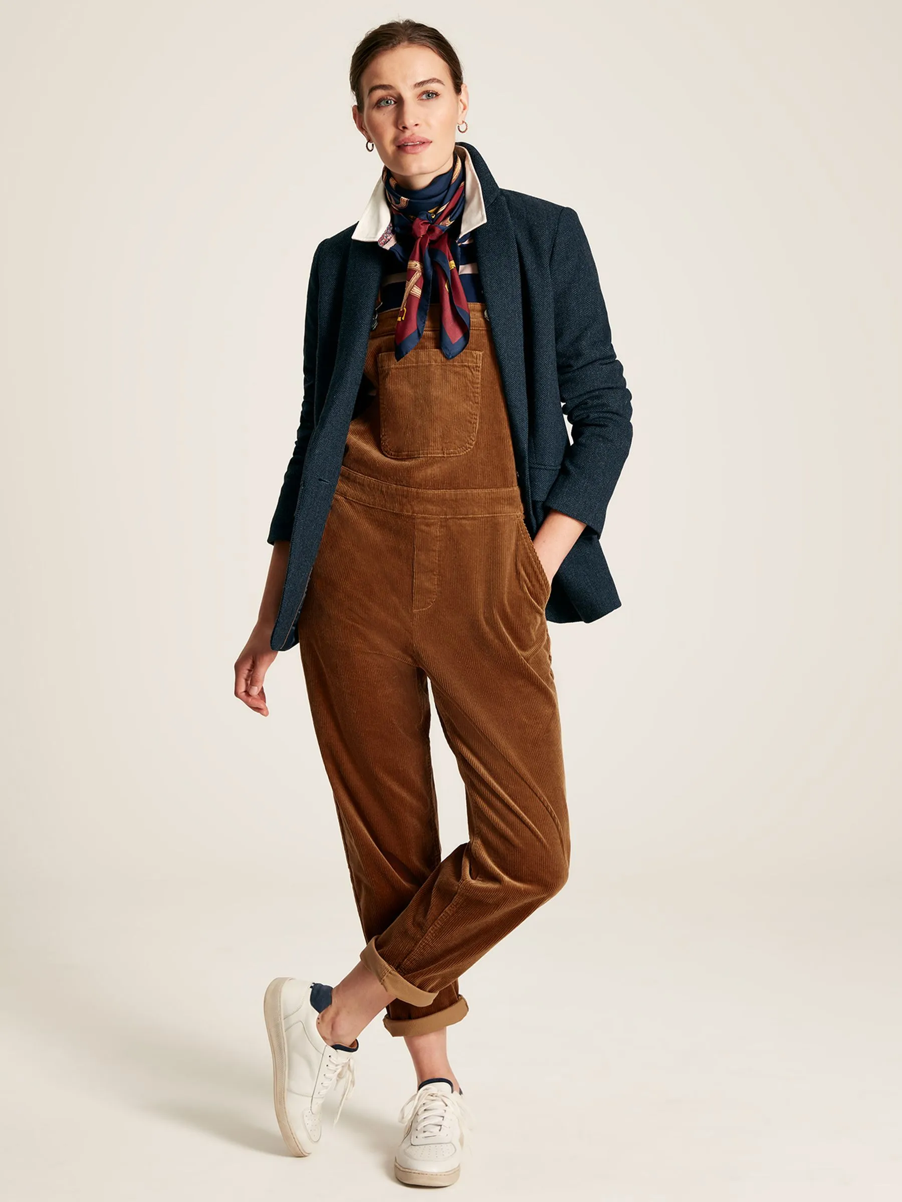 Brown Cord Dungarees