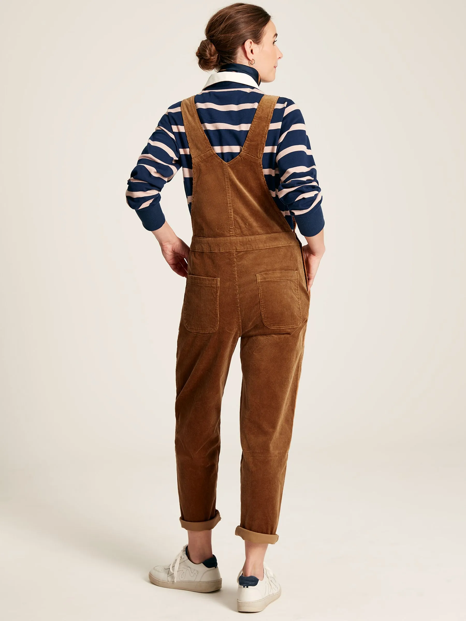 Brown Cord Dungarees