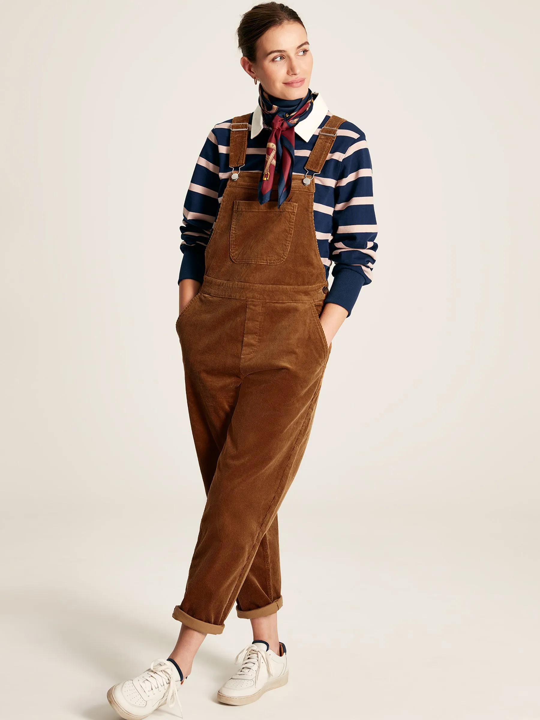 Brown Cord Dungarees