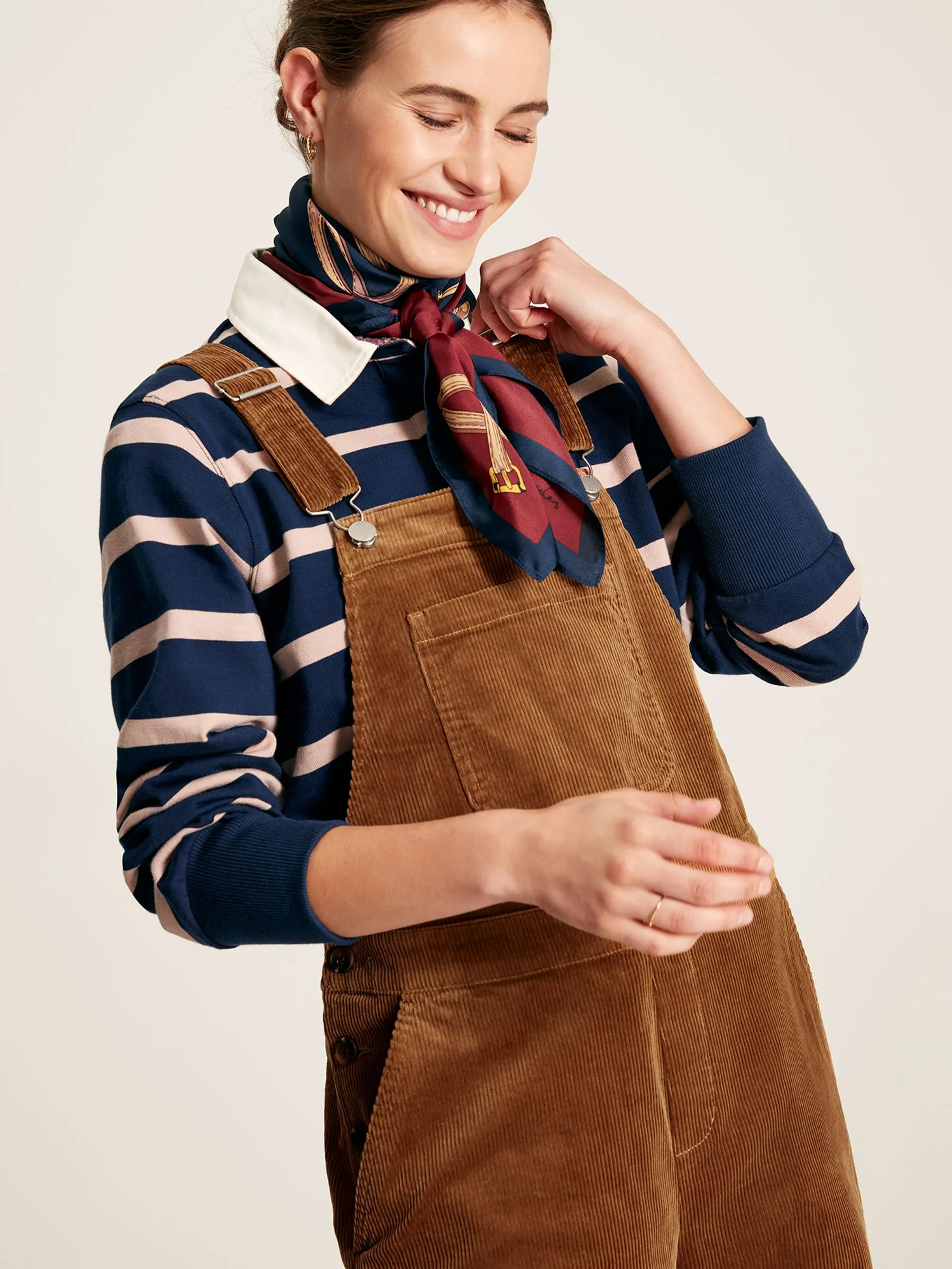 Brown Cord Dungarees