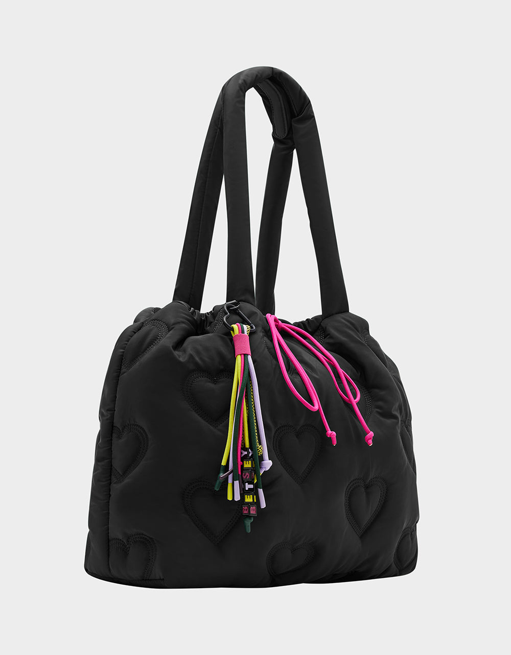 BUNGEE JUMP NYLON TOTE BLACK