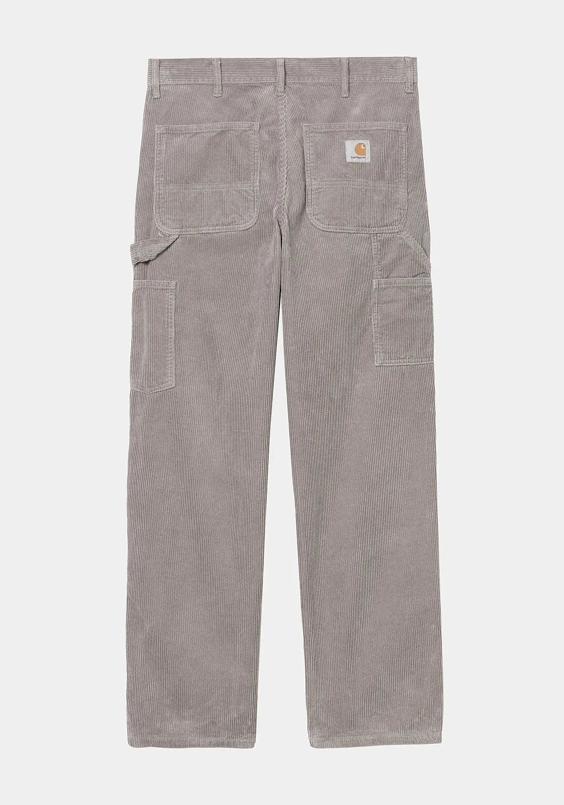 Carhartt WIP Corduroy Single Knee Work Trousers, Misty Grey