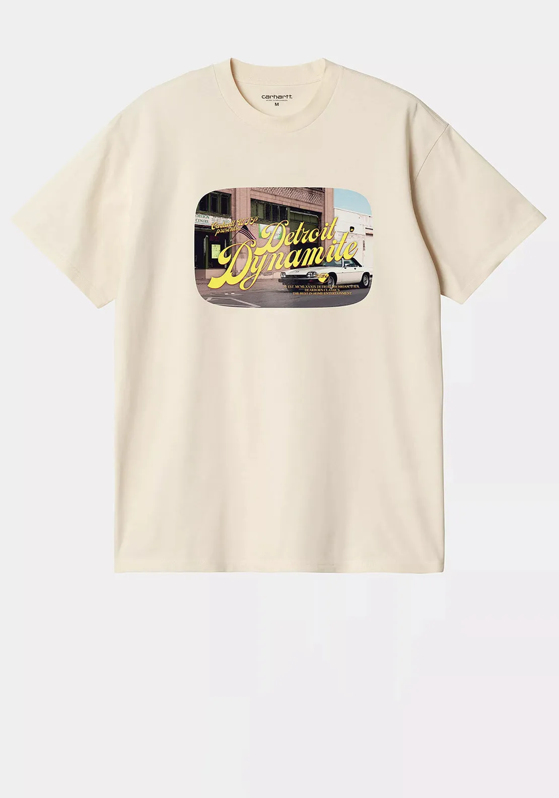 Carhartt WIP Greatest Flicks Graphic T-Shirt, Cream