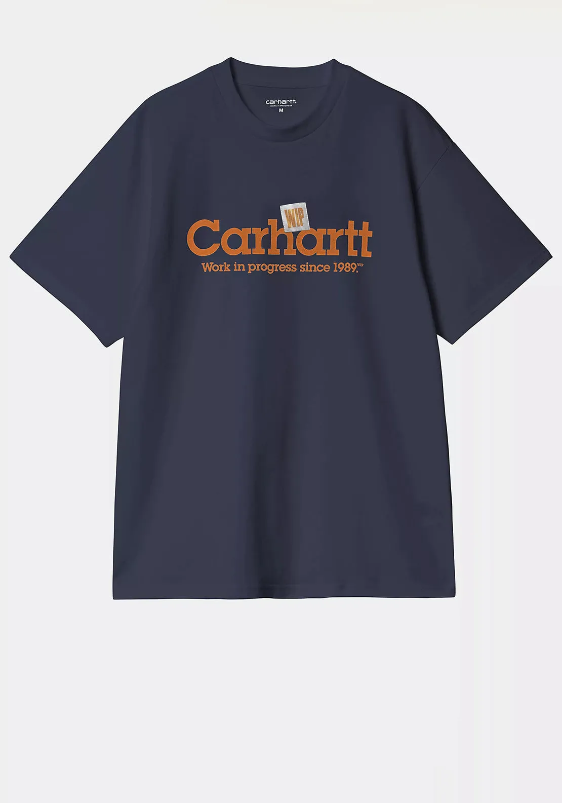 Carhartt WIP Label Script T-Shirt, Dark Blue