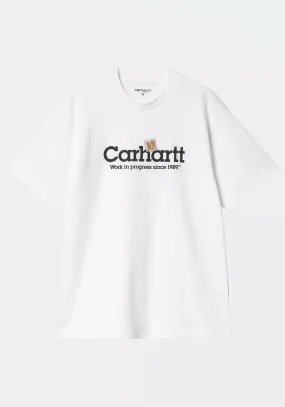 Carhartt WIP Label Script T-Shirt, White