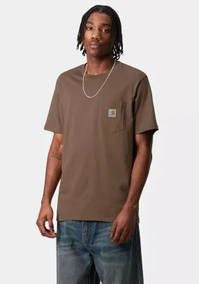 Carhartt WIP Pocket Crew Neck T-Shirt, Coconut