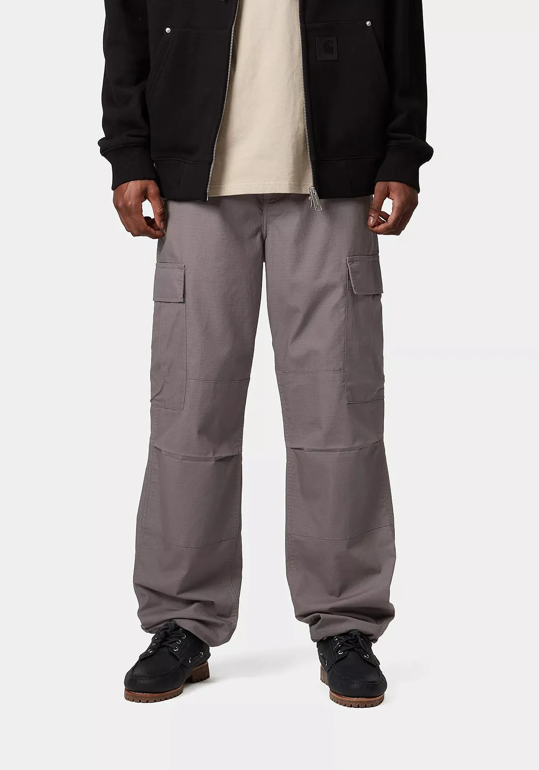 Carhartt WIP Regular Cargo Trousers, Grey