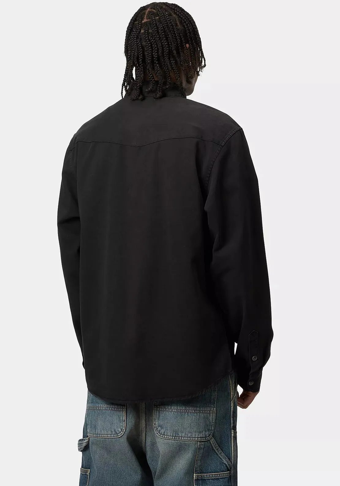 Carhartt WIP Santa Fe Twill Shirt, Black