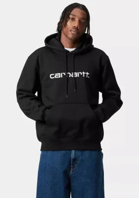 Carhartt WIP Script Hoodie, Black