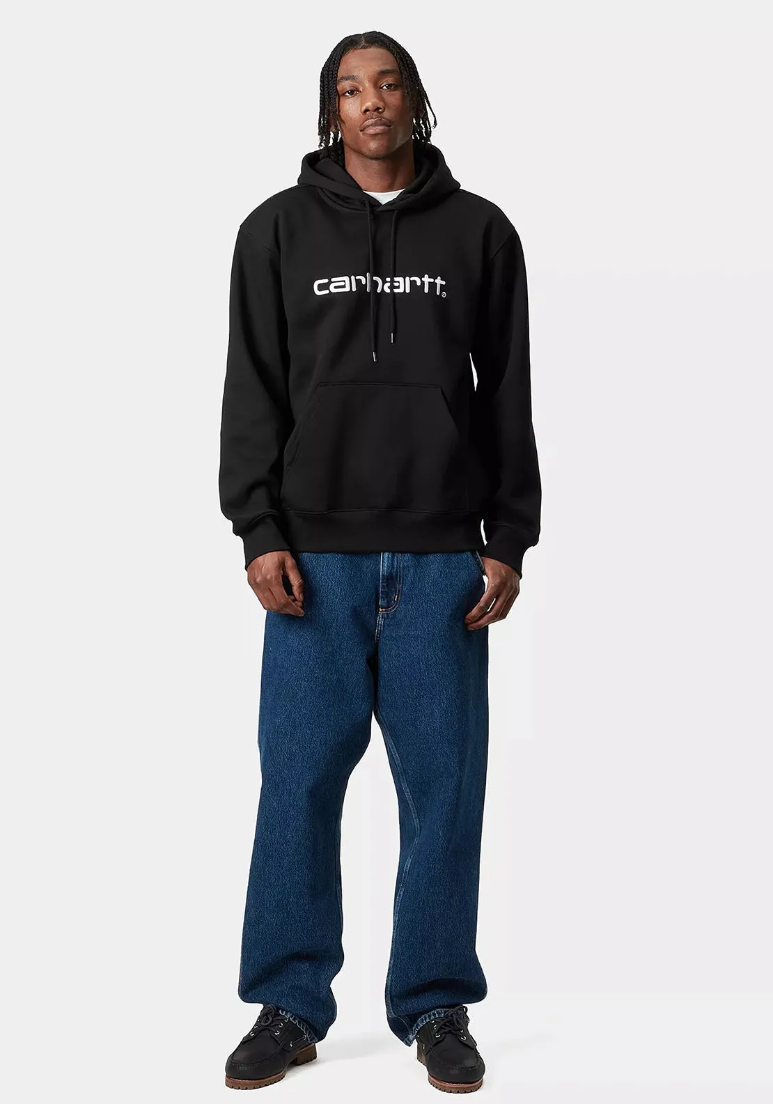 Carhartt WIP Script Hoodie, Black