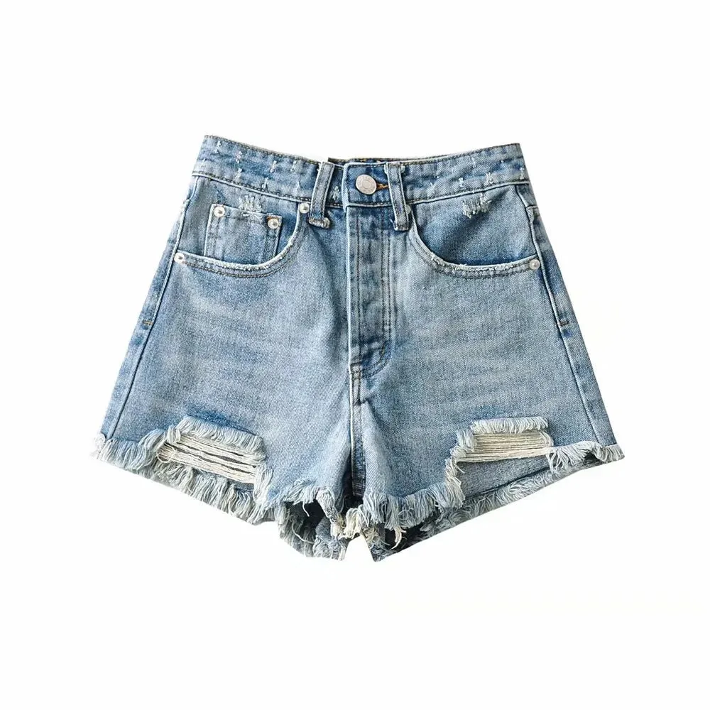 CARIEE DENIM SHORTS